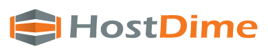 HostDime logo identity 