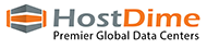 HostDime logo identity 