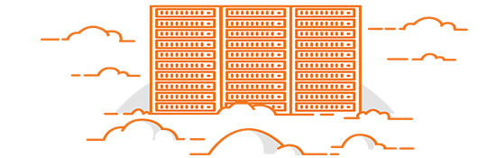 HostDime Cloud Servers graphic