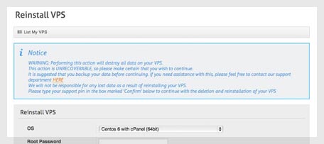 reinstall-vps